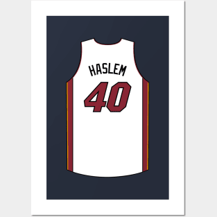 Udonis Haslem Miami Jersey Qiangy Posters and Art